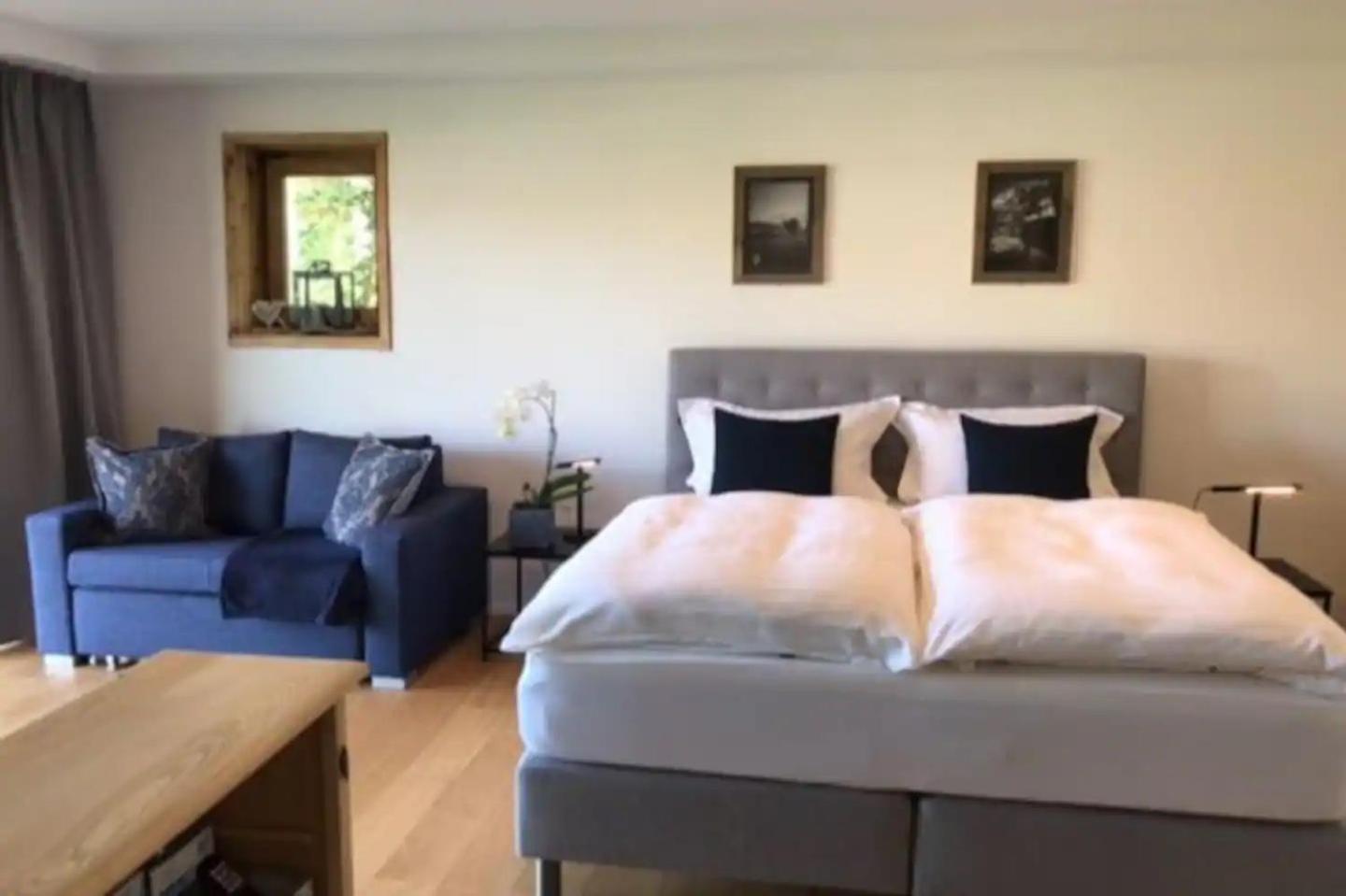 Moderne Alpenwohnung Garten&Natur Bad Kohlgrub Bagian luar foto