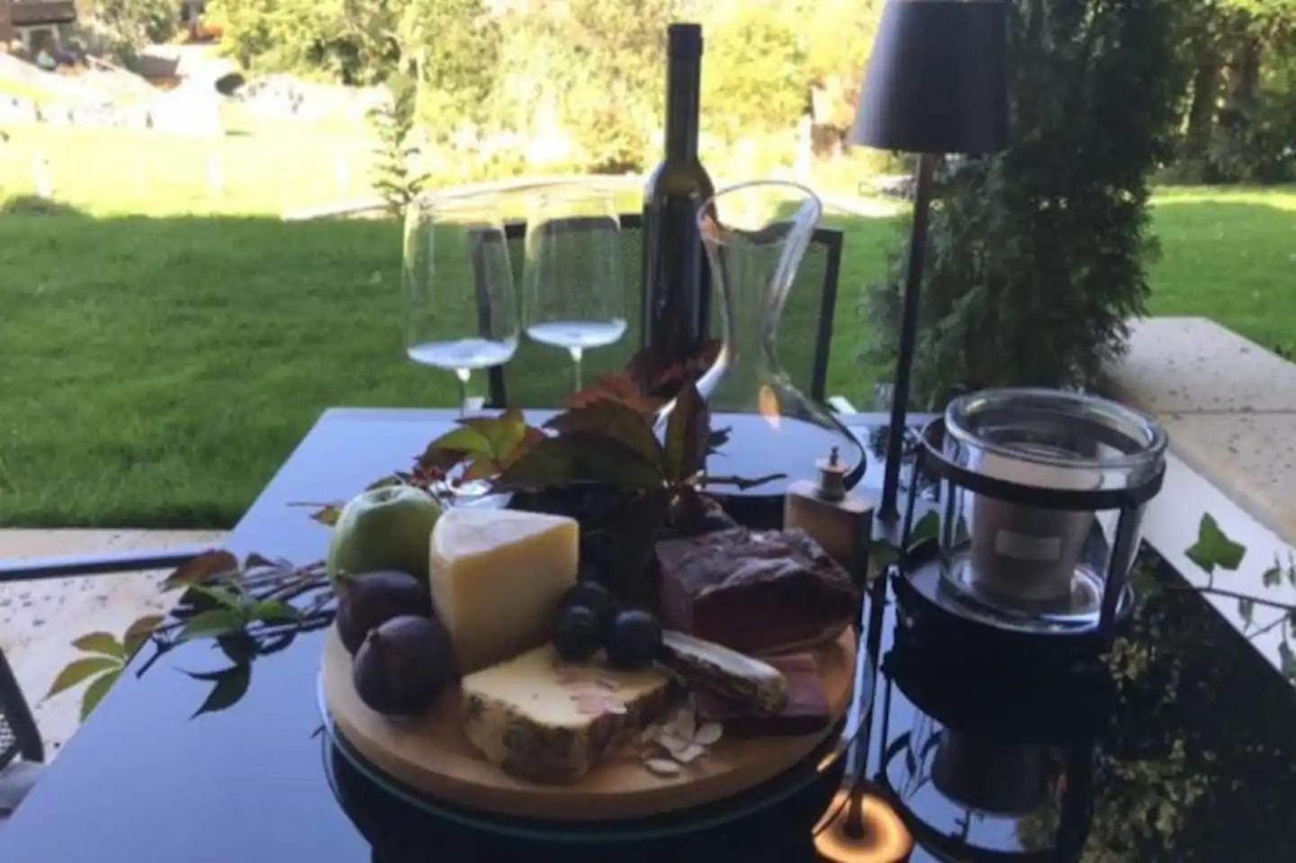 Moderne Alpenwohnung Garten&Natur Bad Kohlgrub Bagian luar foto
